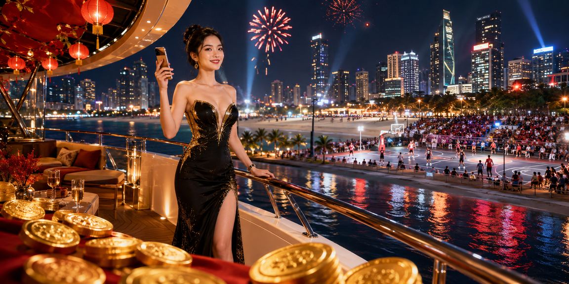 Người hâm mộ thể thao tại bãi biển Vũng Tàu theo dõi kèo bóng rổ